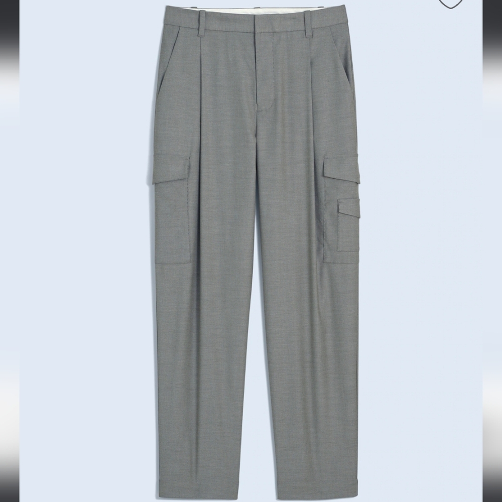 Tailored Cargo Pants Madewell Turner Tapered Pants NWT